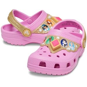 Crocs | Taffy Pink Toddler Classic Disney Princess Lights Clogs | Size 7